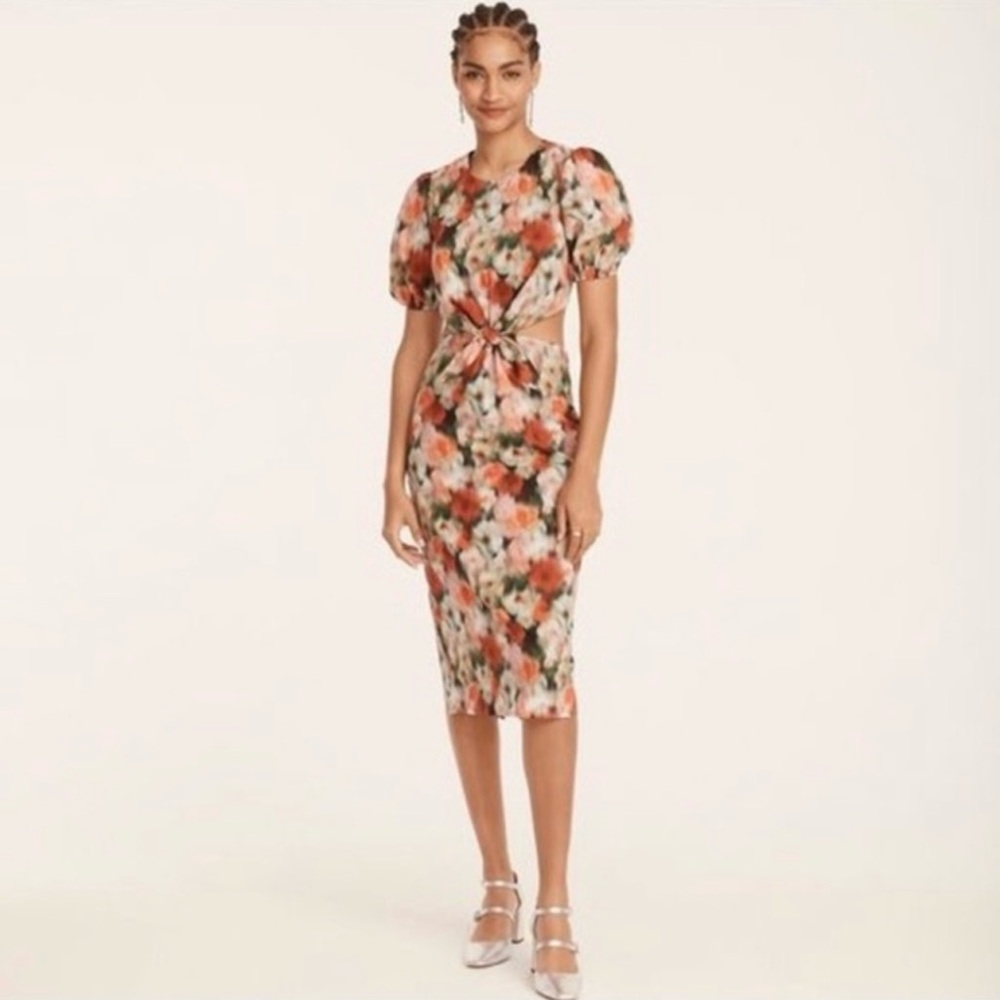 J. Crew Cutout dress in Liberty® Hazy Days floral NWT, size 4